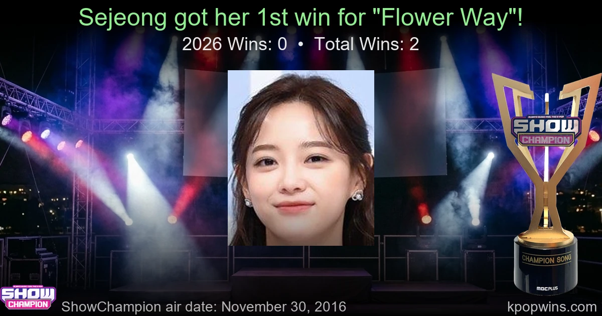 Sejeong - Flower Way